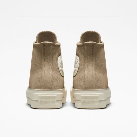 Converse Women's Tan High-Top Sneakers - Picture 8 of 12